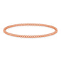 Rose Gold Plated Small Beaded Stretch Bracelet