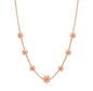 Rose Gold Plated Multi Daisy Necklace