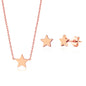 Rose Gold Plated Star Set