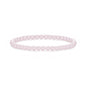 Rose Quartz Mini Beaded Gemstone Stretch Bracelet