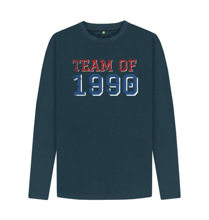 TEAM OF 1990 Print Men's Sweatshirt