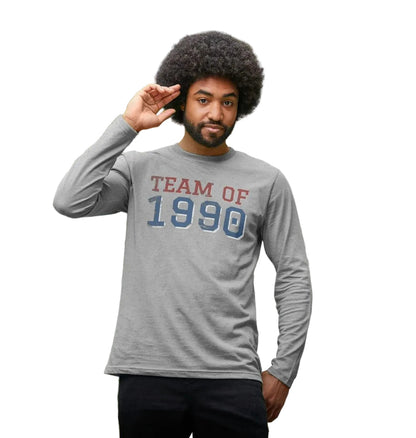 TEAM OF 1990 Print Men's Sweatshirt