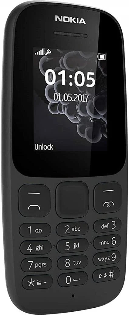 📱 Nokia 105 Dual Sim - Brand New Full Box Unlocked Sim Free