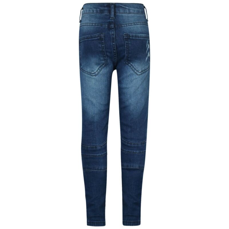 Jeans enfant garçon stretch déchiré coupe skinny 5-13 ans