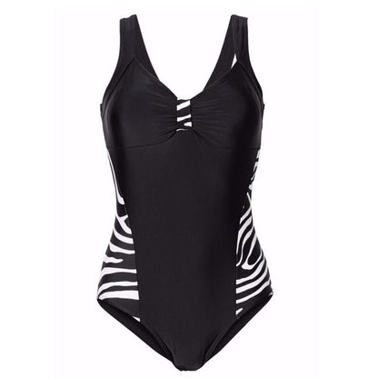 Maillot de bain monokini grande taille pour femme, maillot de bain bikini contrôle du ventre+