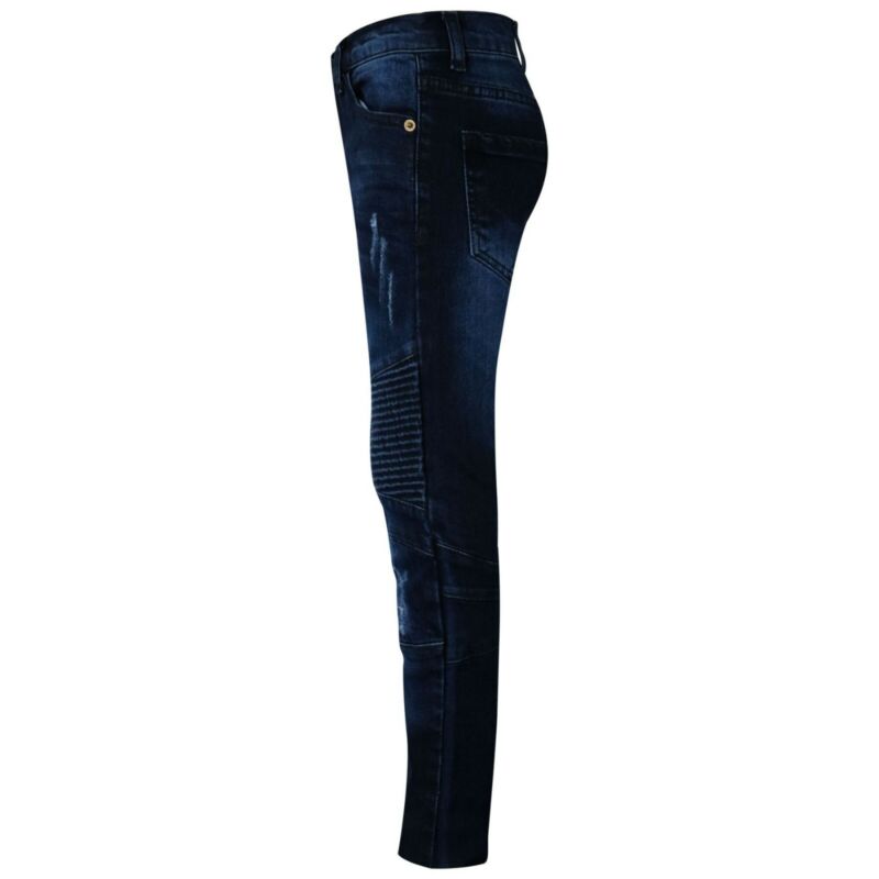 Jeans enfant garçon stretch déchiré coupe skinny 5-13 ans