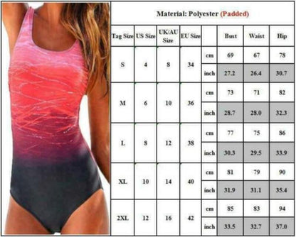 Maillot de bain monokini une pièce gainant pour femmes