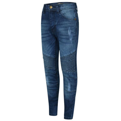 Jeans enfant garçon stretch déchiré coupe skinny 5-13 ans