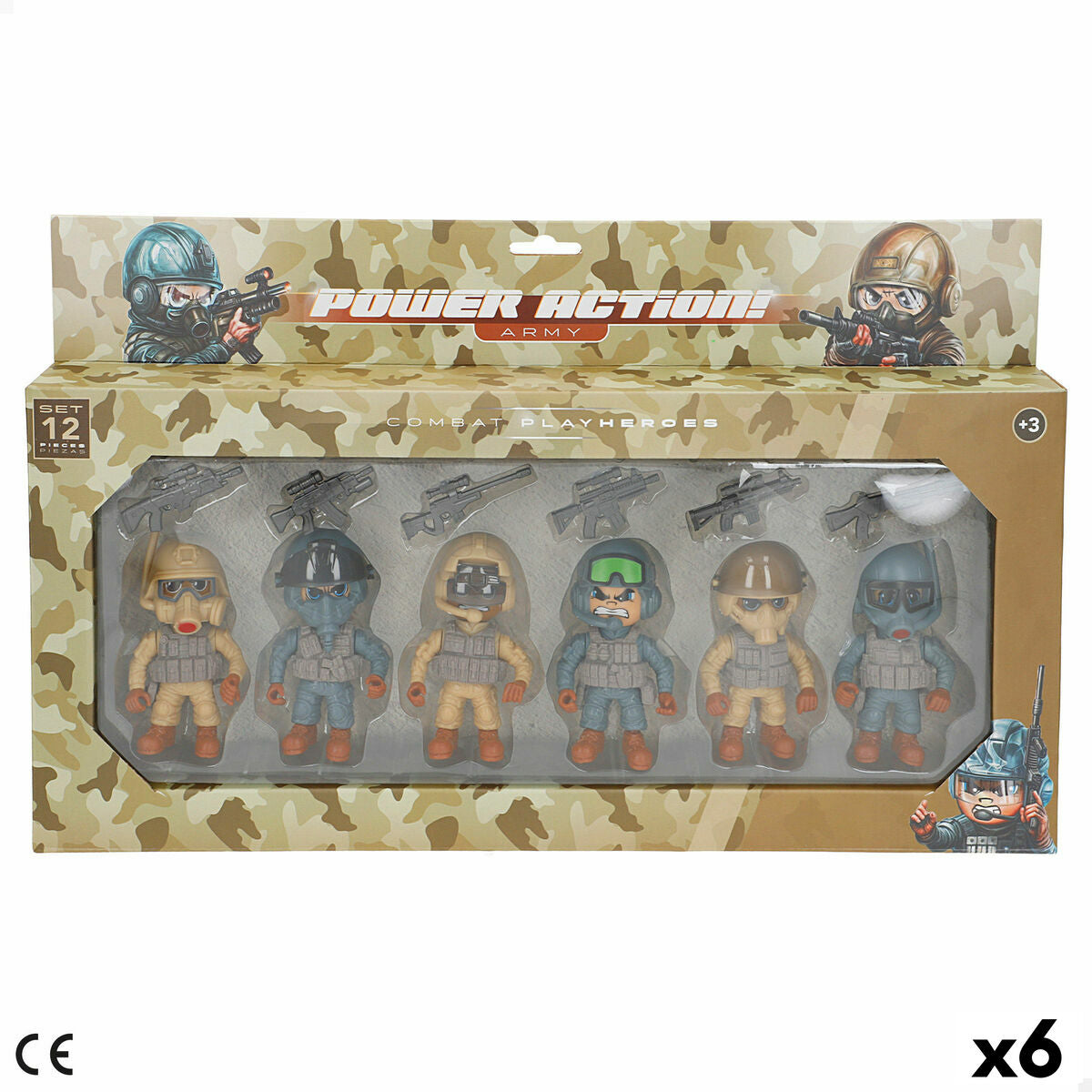 Playset Colorbaby 5 X 8,5 X 3,5 CM (6 Units)