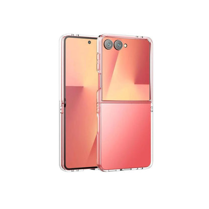 Coque en gel de silicone transparent Samsung Galaxy Z Flip 7