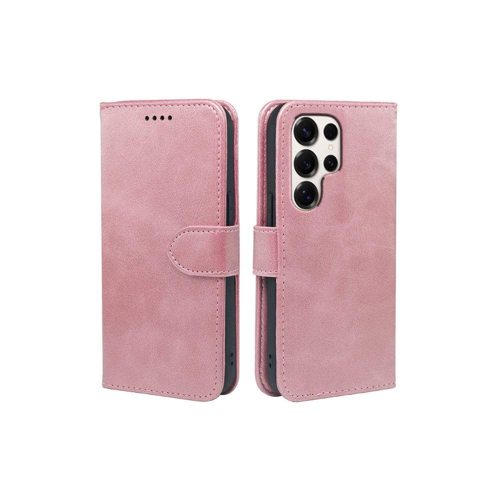 Étui portefeuille en cuir à rabat pour Samsung Galaxy S26 Series