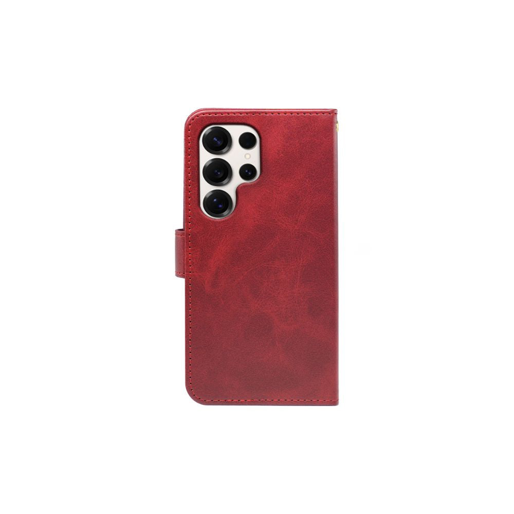 Étui portefeuille en cuir à rabat pour Samsung Galaxy S26 Series