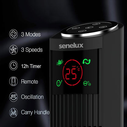 Senelux 36" Oscillating Tower Fan