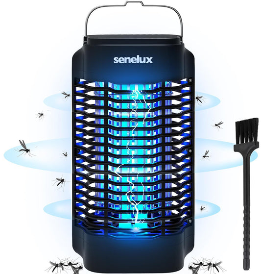 Senelux Bug Zapper, Electric Mosquito Zapper for Indoor and Outdoor 18W, 4200V Insect Fly Pest Trap