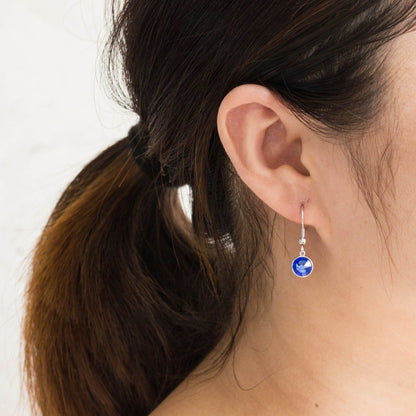 September (Sapphire) Birthstone Necklace & Drop Earrings Set Created with Zircondia® Crystals