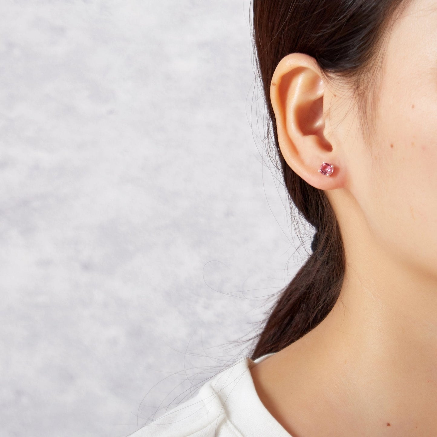 Seven Pack of Solitaire Earrings Created with Zircondia® Crystals