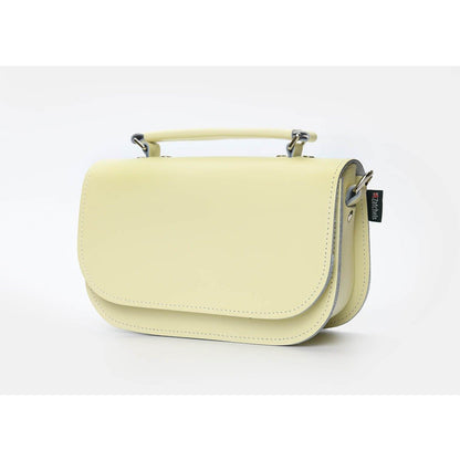 Sac en cuir fait main Aura - Crème