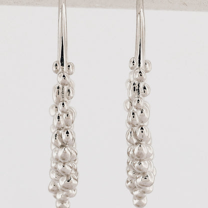 Silver Nyx Hoops