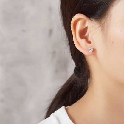 Silver Plated Love Knot Earrings