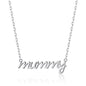 Silver Plated Mummy Necklace