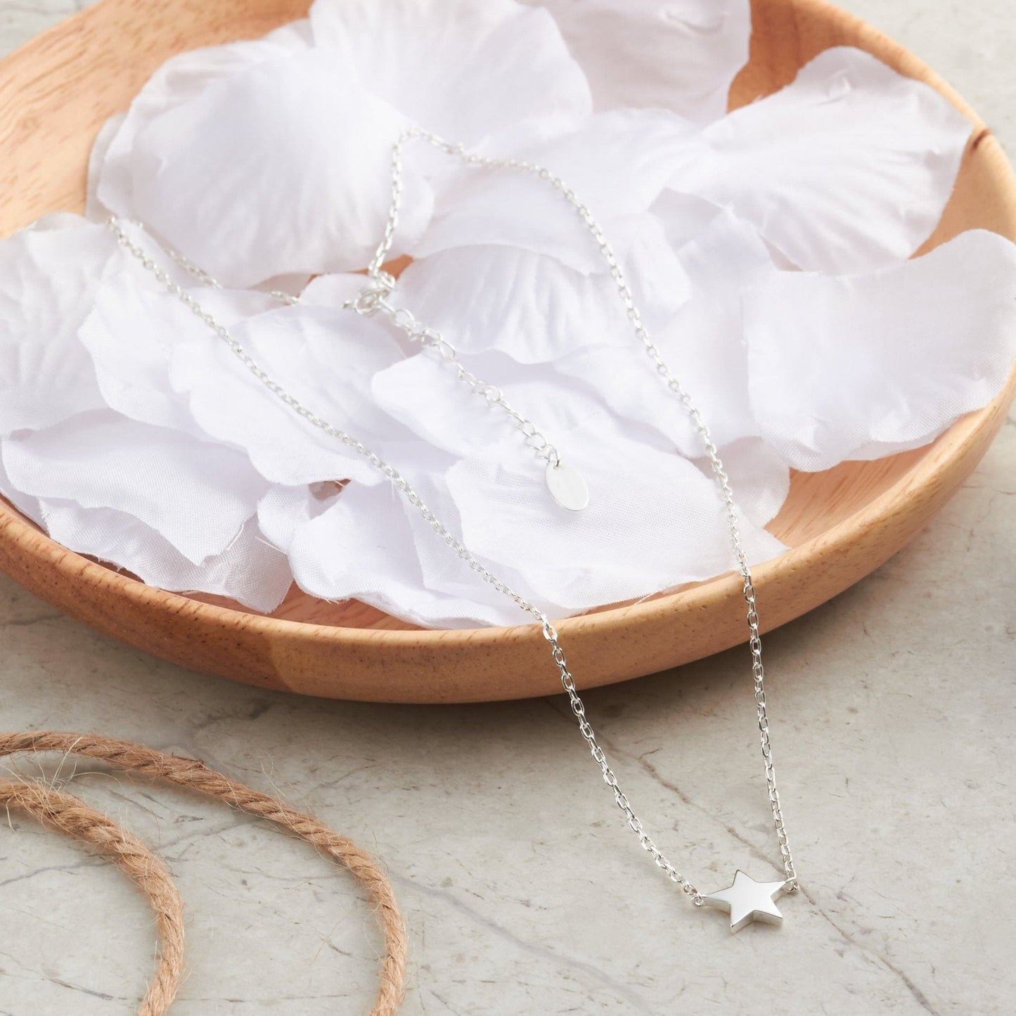 Silver Plated Star Necklace