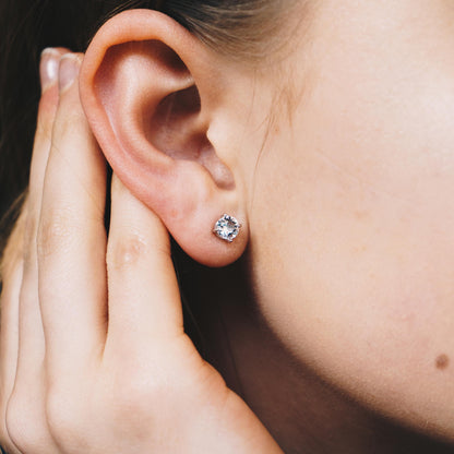 Thank You For Helping Me Shine Round Earrings