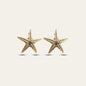Dainty Gold Starfish Studs