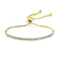 Solitaire Friendship Bracelet Created with Zircondia® Crystals
