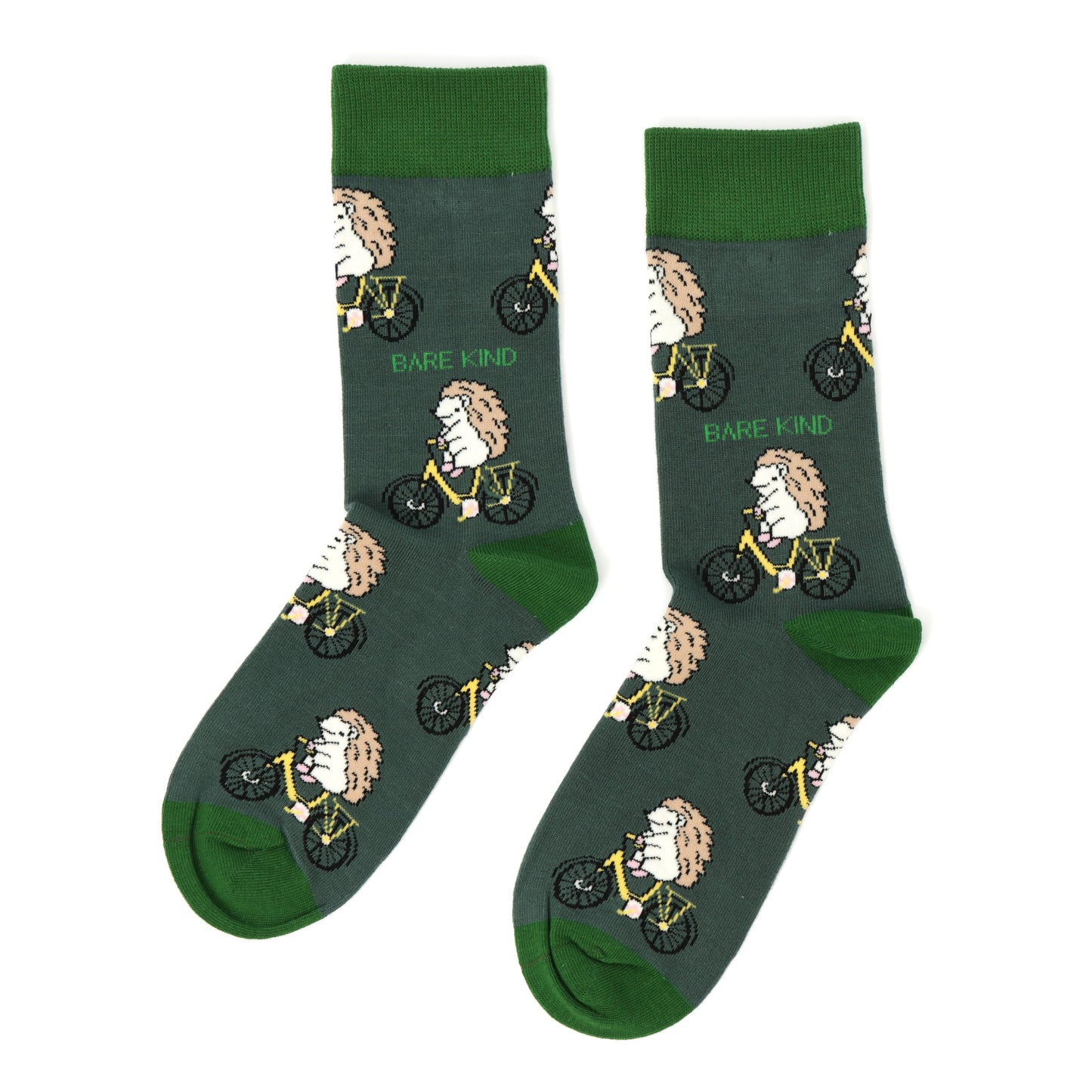 Chaussettes en bambou « Sauvez les Hérissons du Sport »
