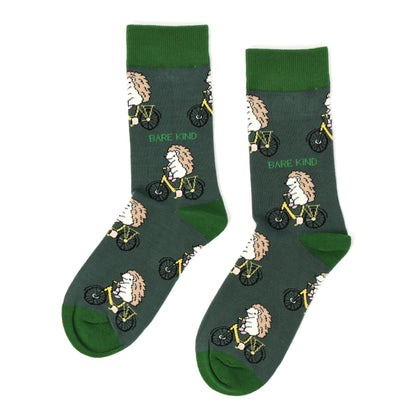 Chaussettes en bambou « Sauvez les Hérissons du Sport »