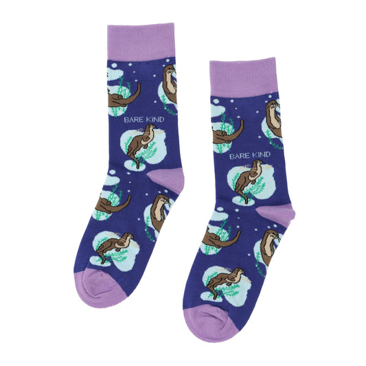Sauvez les loutres de sport Chaussettes en bambou