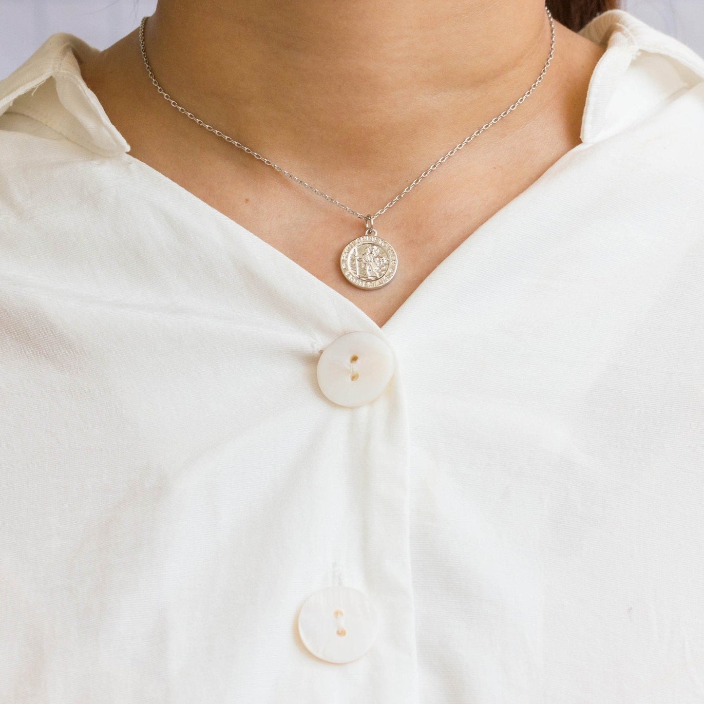 St Christopher Necklace