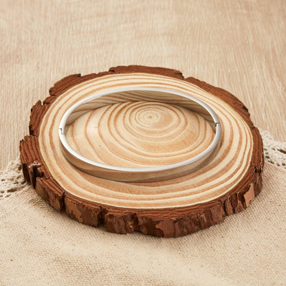 Stainless Steel Polished Bangle (7 Inch)