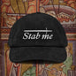 stab me - corduroy hat