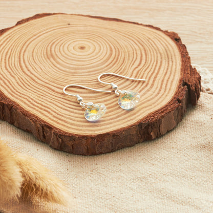 Sterling Silver Aurora Borealis Set Created with Zircondia® Crystals