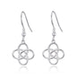 Sterling Silver Celtic Dangle Earrings