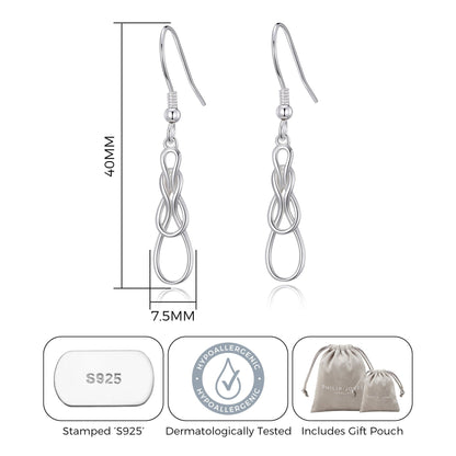 Sterling Silver Celtic Knot Earrings