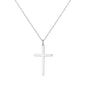 Sterling Silver Cross Pendant Necklace