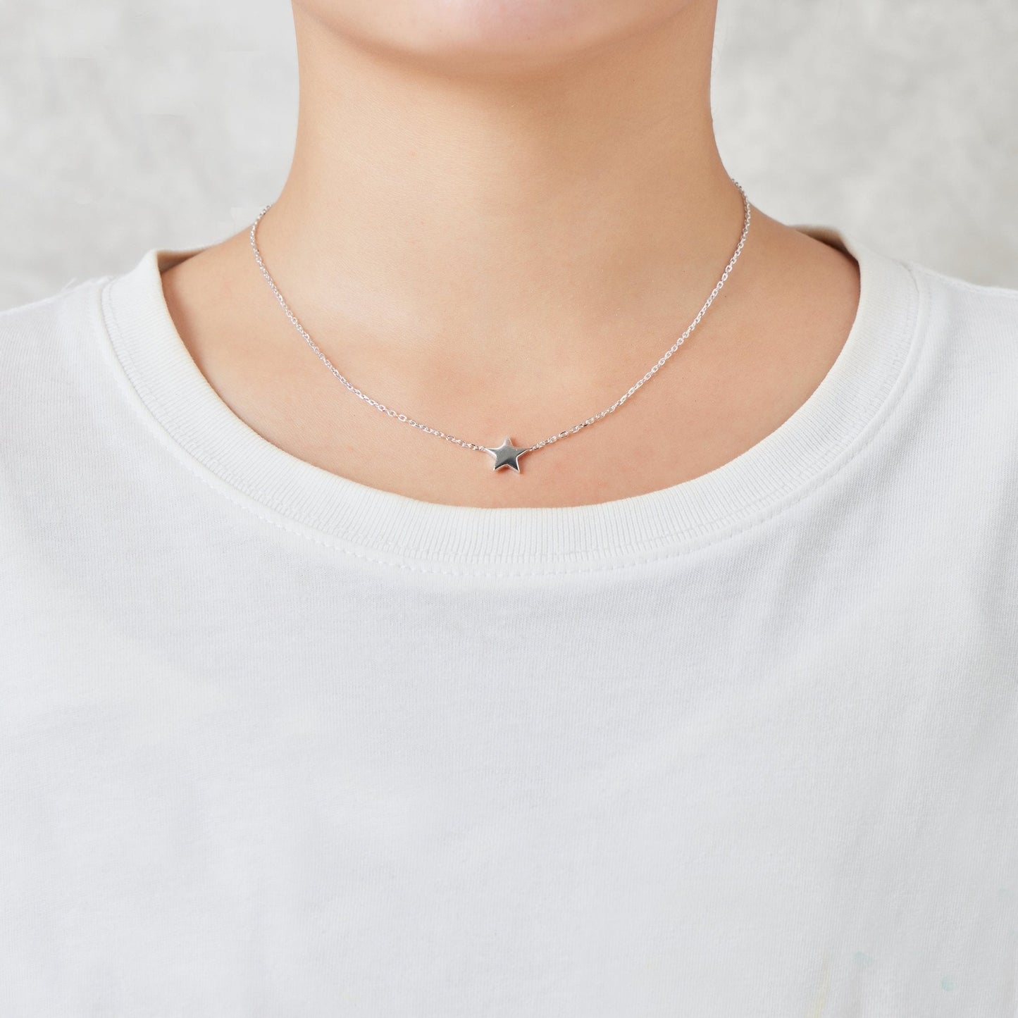 Sterling Silver Friendship Quote Star Set