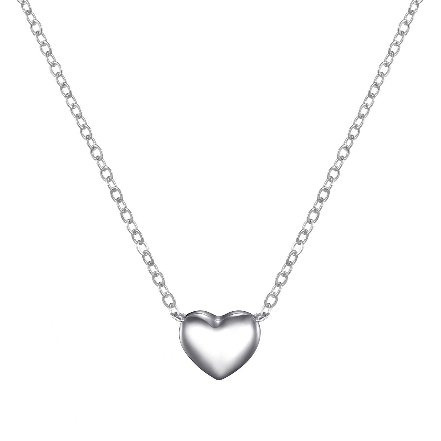 Sterling Silver Heart Necklace