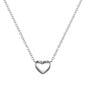Sterling Silver Heart Necklace