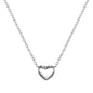 Collier Cœur en Argent Sterling