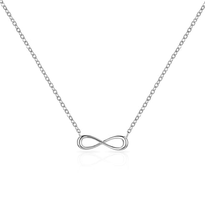 Sterling Silver Infinity Necklace