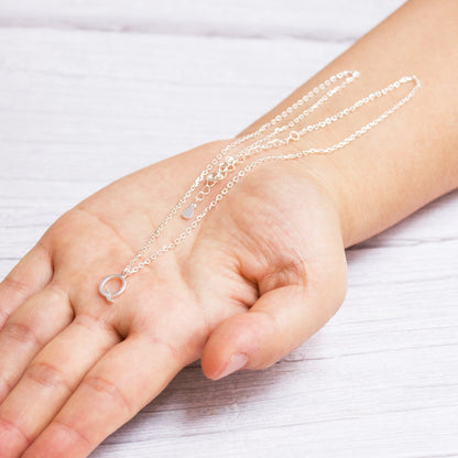 Sterling Silver Initial Q Necklace