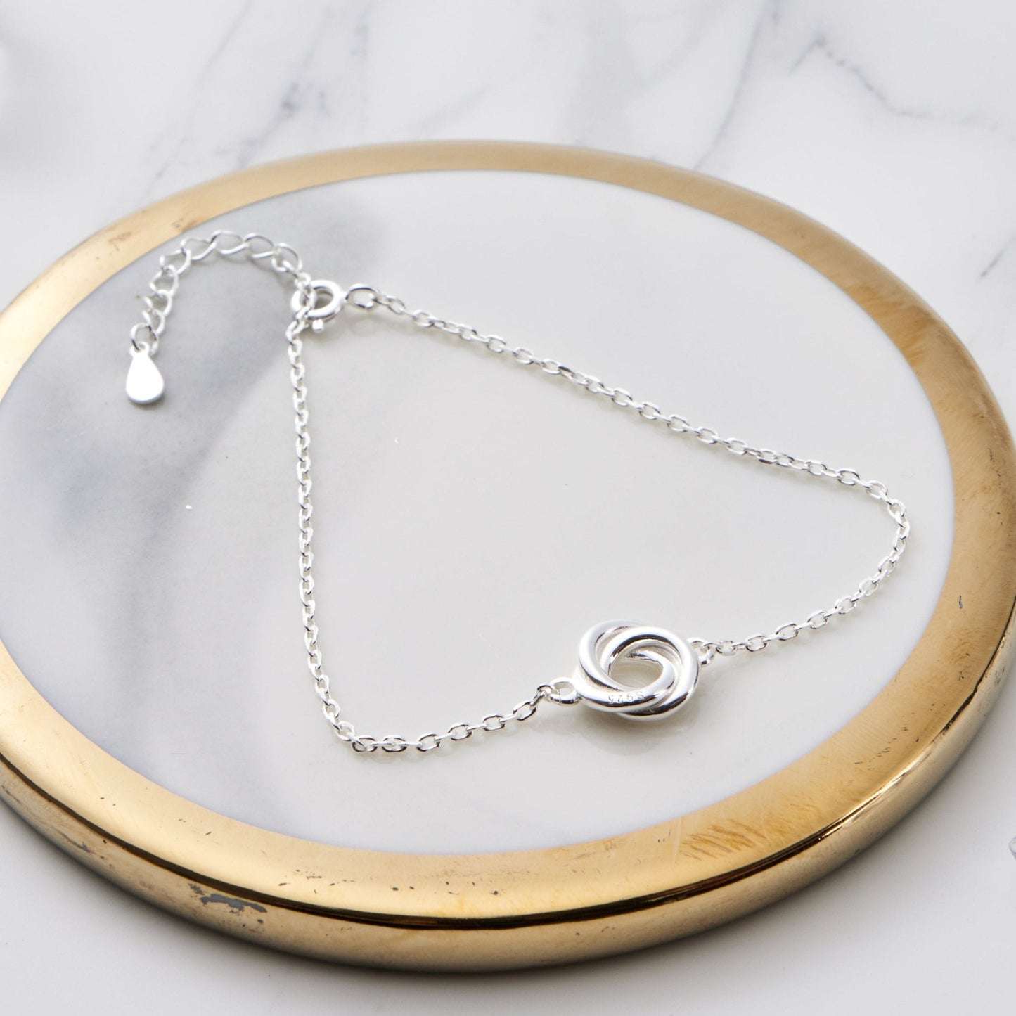 Sterling Silver Knot Bracelet