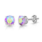 Sterling Silver Paradise Shine Earrings Created with Zircondia® Crystals