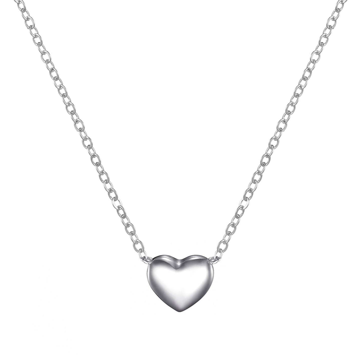 Sterling Silver Sister Heart Necklace with Quote Card
