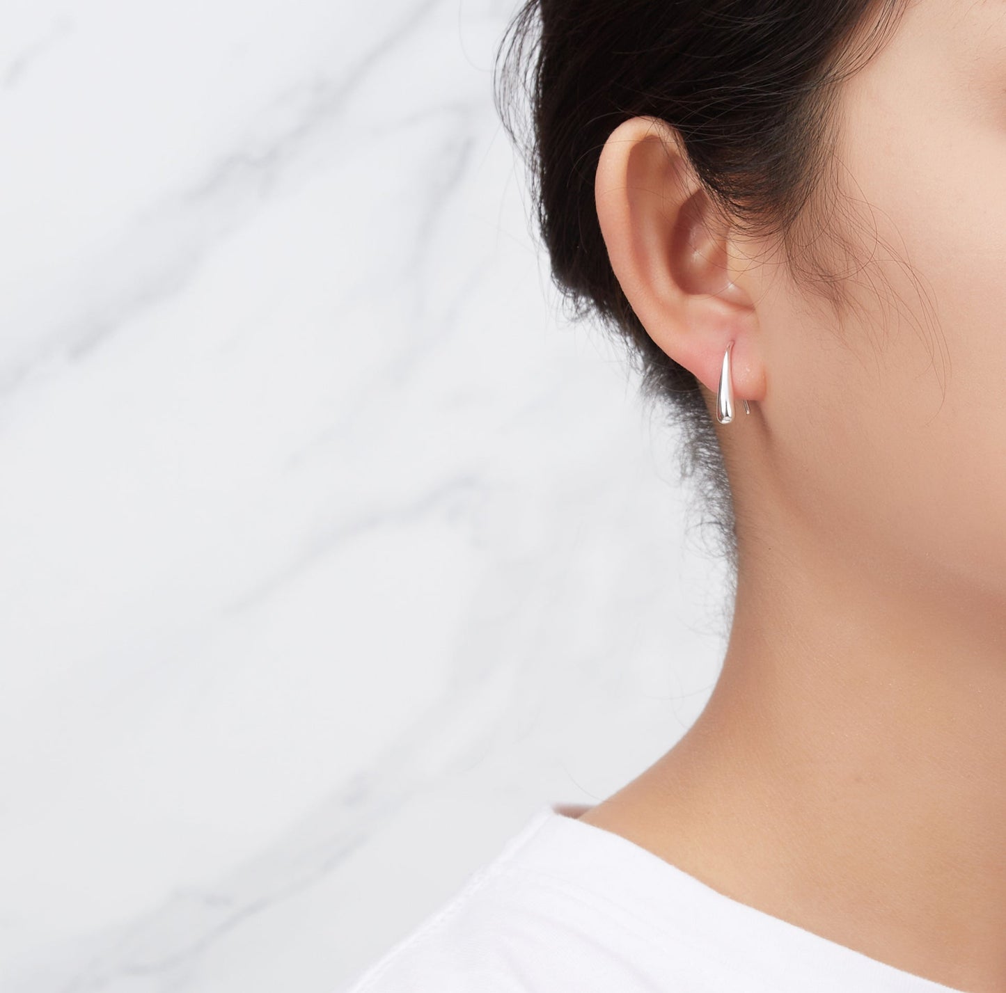 Sterling Silver Teardrop Earrings