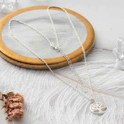 Sterling Silver Tree of Life Necklace