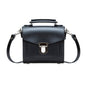 Handmade Leather Sugarcube Handbag - Black